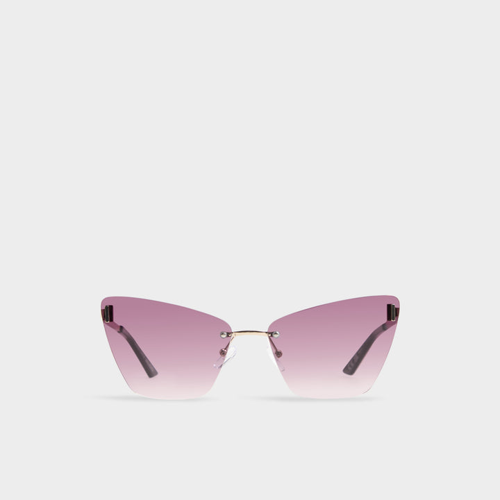 Óculos de Sol Mulher ALDO Rosa Sem Aro com Lentes Degradé