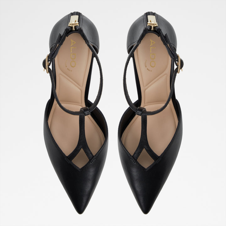 Sapatos em preto, salto em bloco - JESABEL