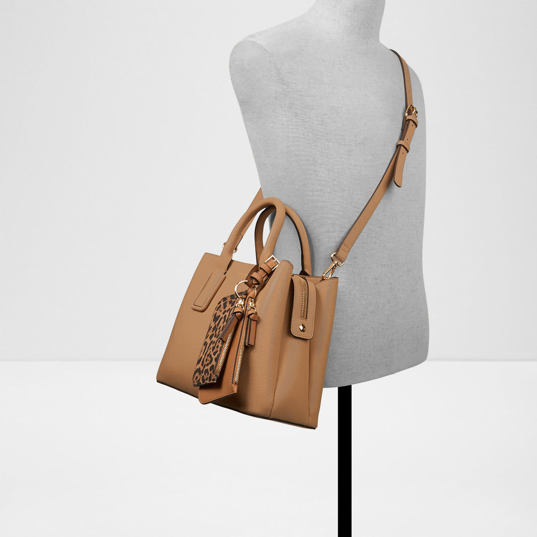 Mala de mão em cognac - JEYNNA