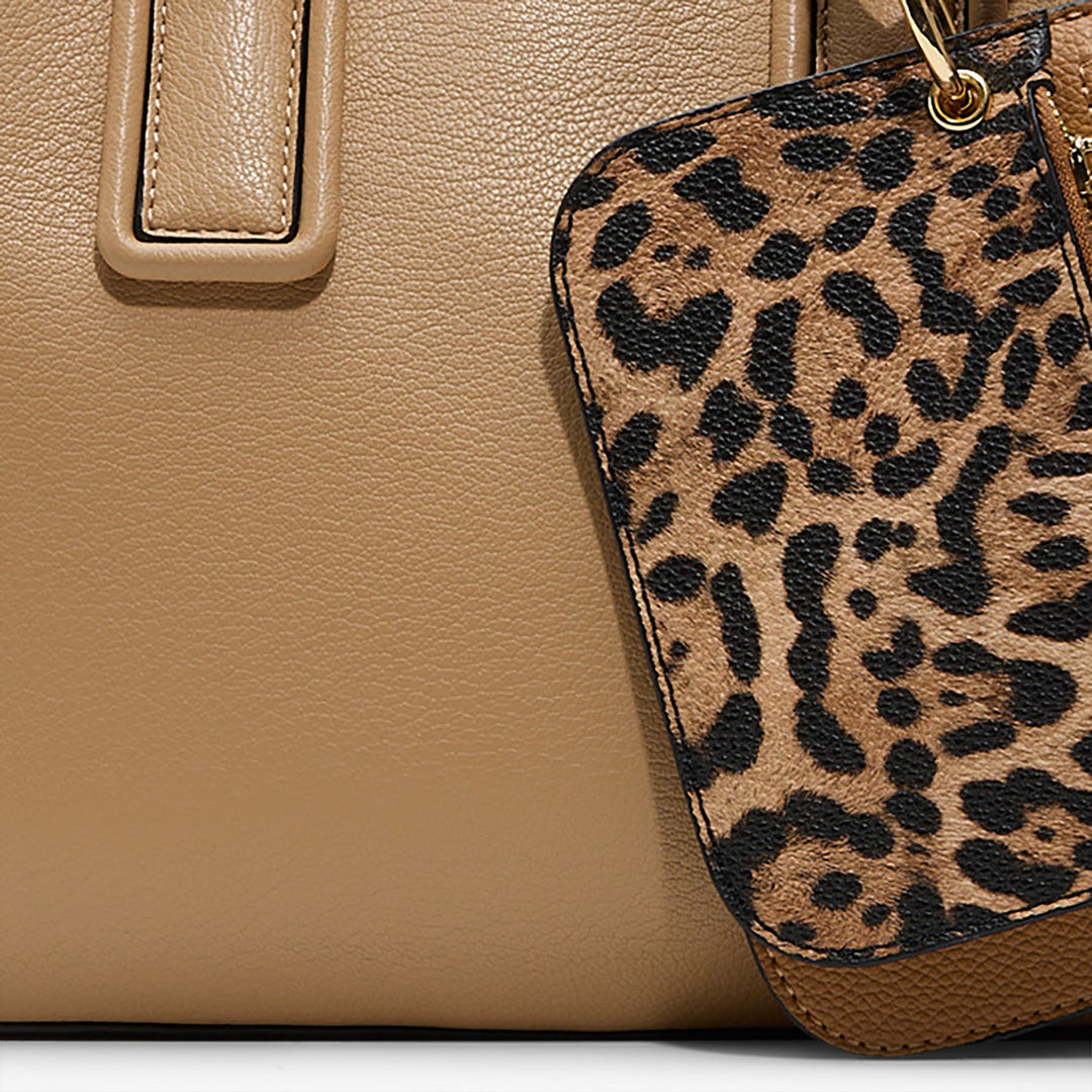 Mala de mão em cognac - JEYNNA