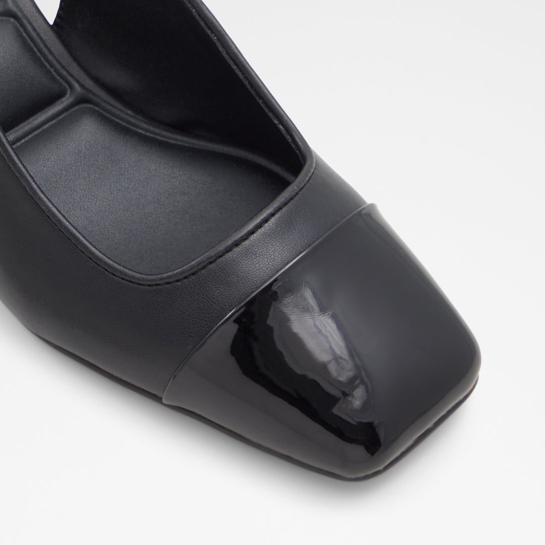 Sapatos em preto, salto em bloco - JILL