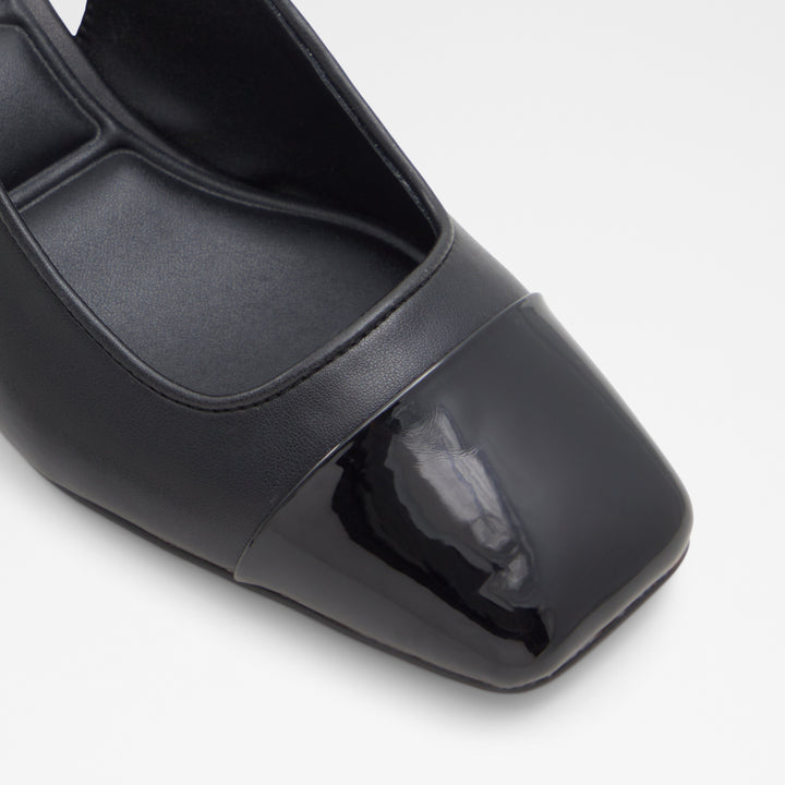 Sapatos em preto, salto em bloco - JILL