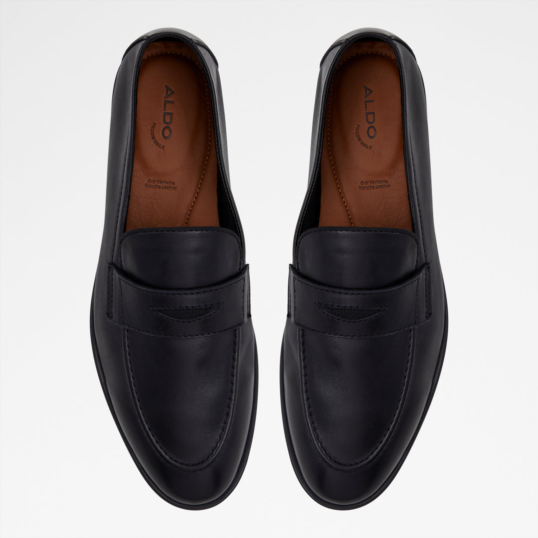 Mocassins em pele preto - JOURNEY