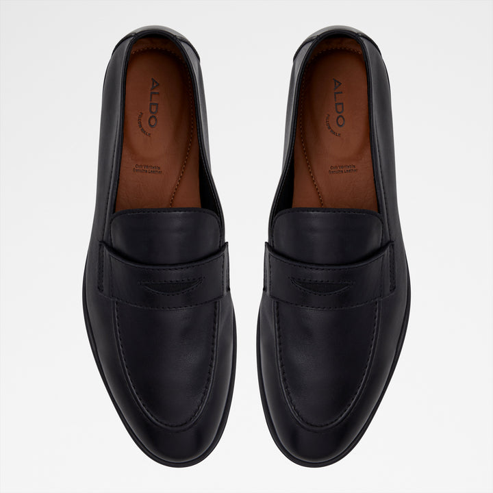 Mocassins em pele preto - JOURNEY