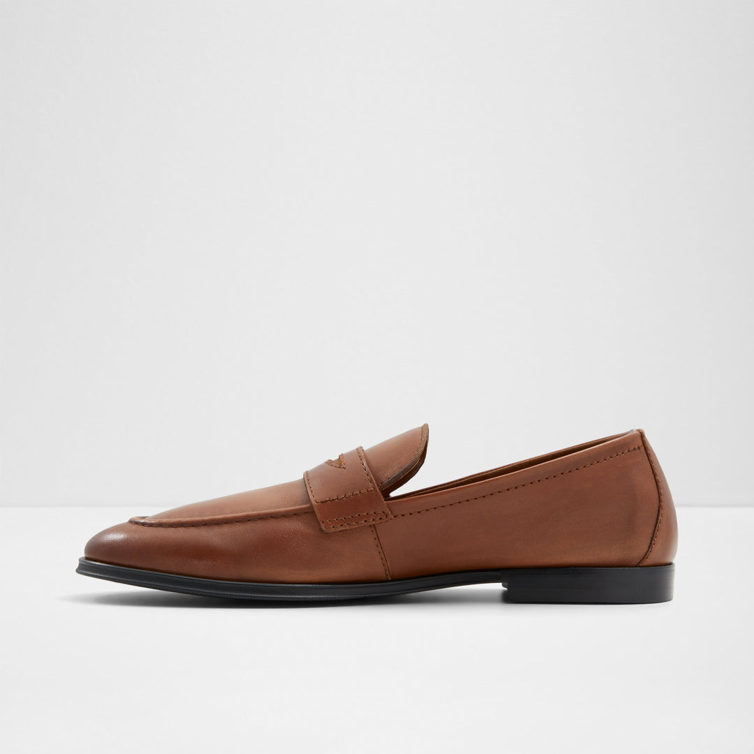 Mocassins em pele cognac - JOURNEY