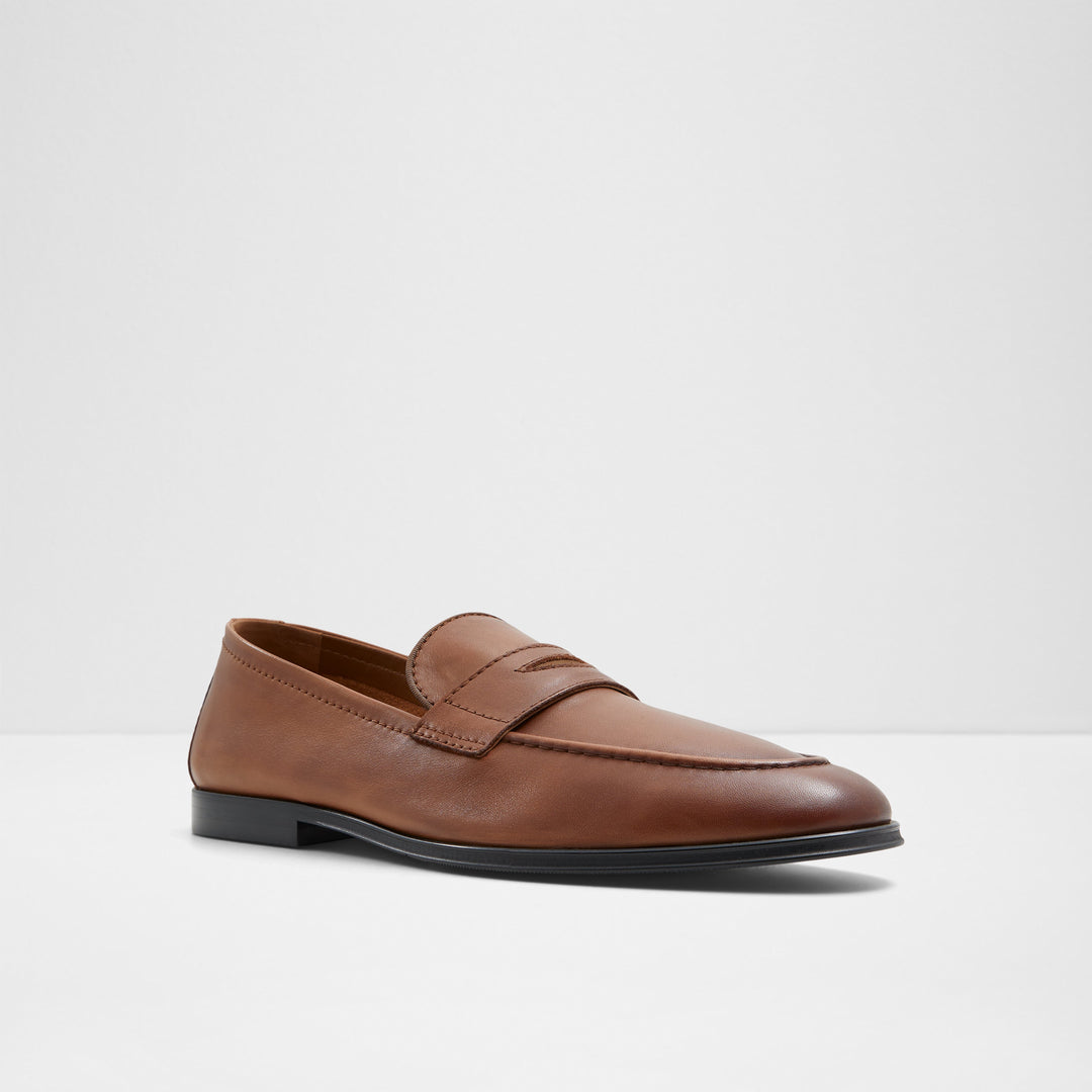 Mocassins em pele cognac - JOURNEY