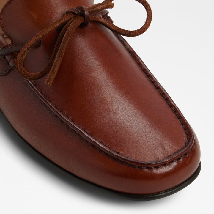 Sapatos de vela em pele cognac - KALEB-IN