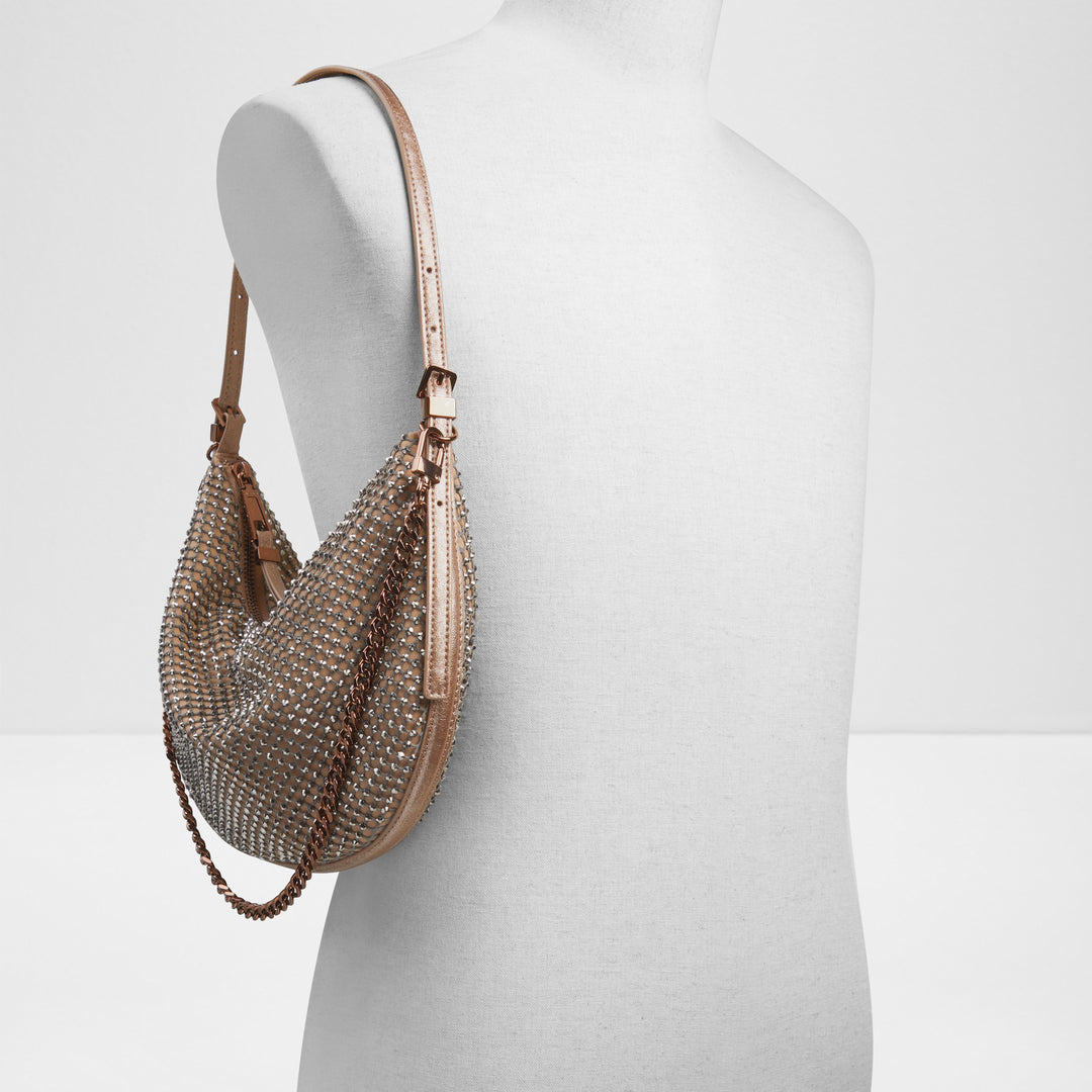 Mala de ombro em bronze - KASSLYN_SE