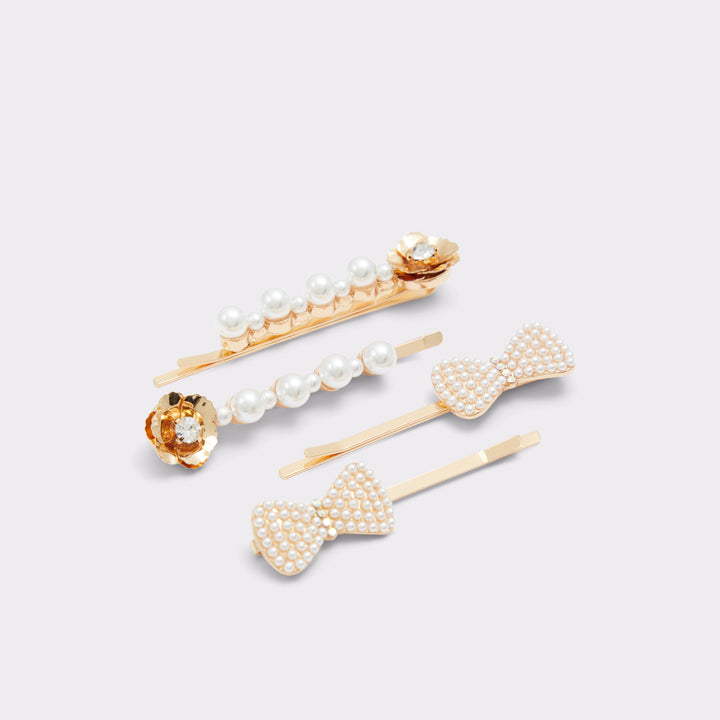 Ganchos de cabelo em dourado - KERACAN