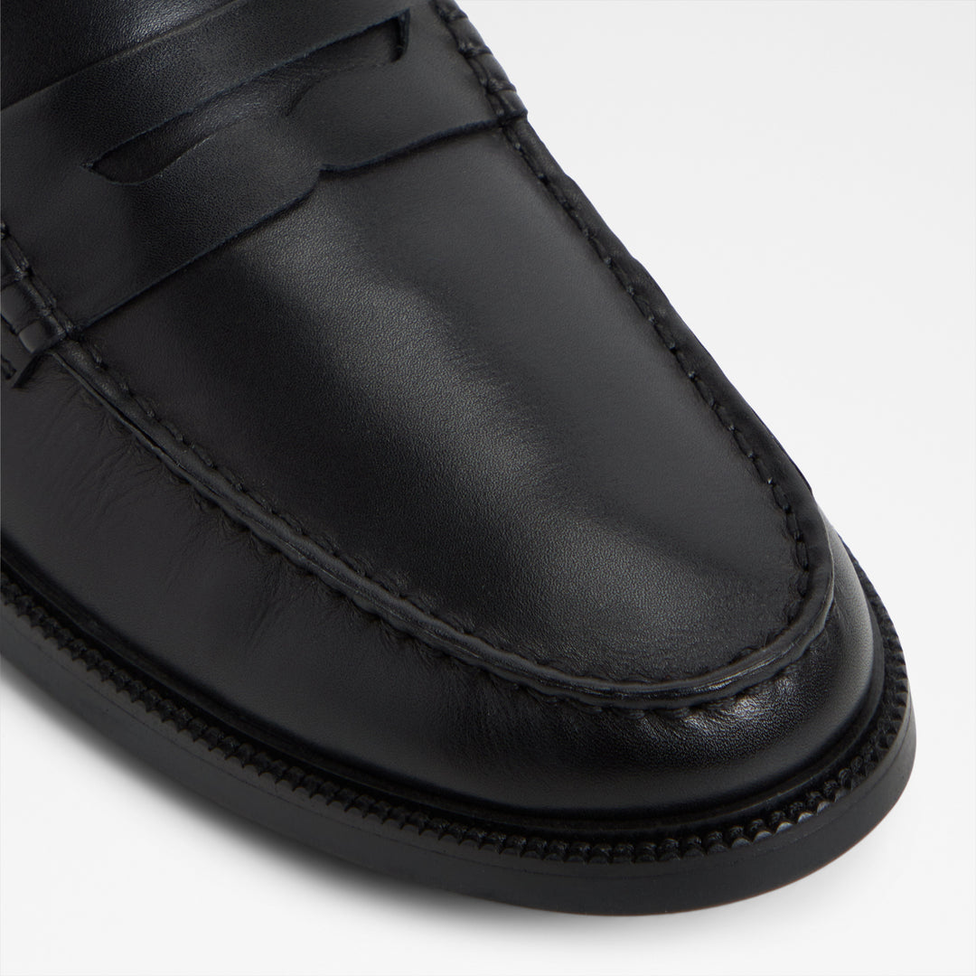 Mocassins em pele preto - KIERAN