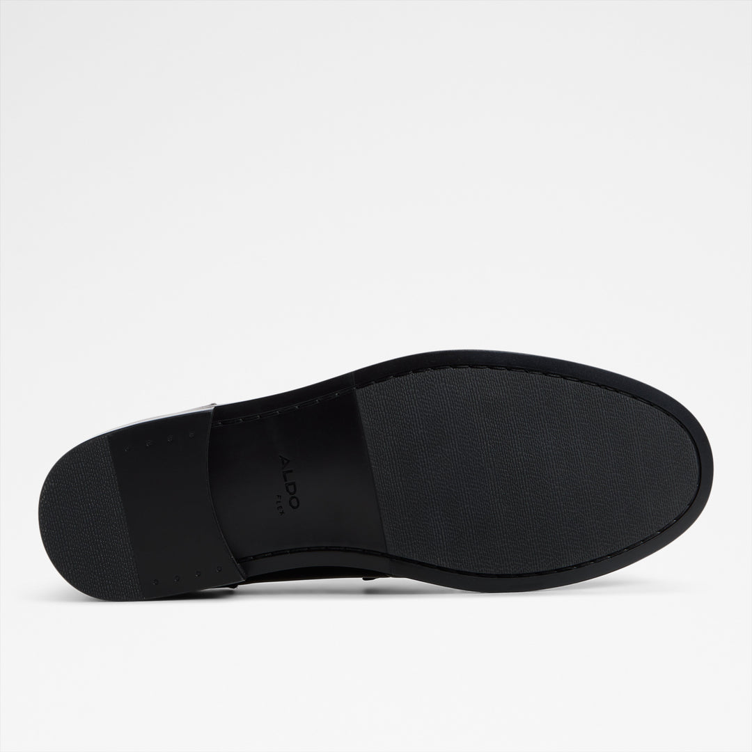 Mocassins em pele preto - KIERAN