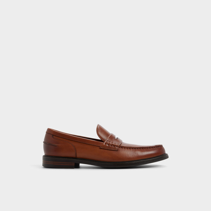 Mocassins em pele cognac - KIERAN