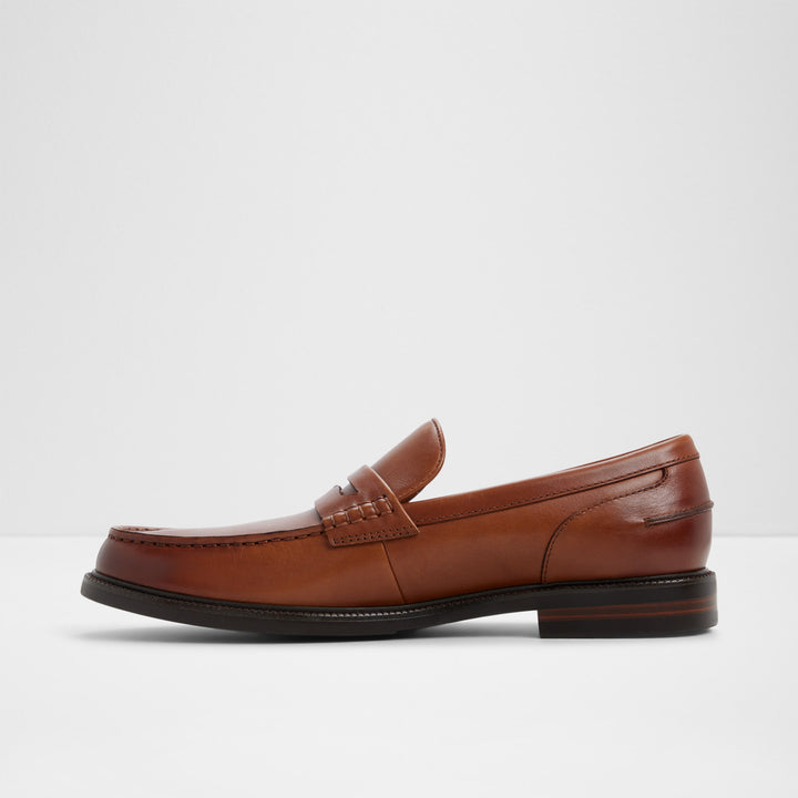 Mocassins em pele cognac - KIERAN