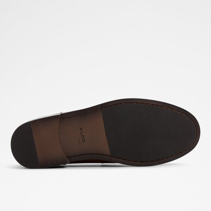 Mocassins em pele cognac - KIERAN