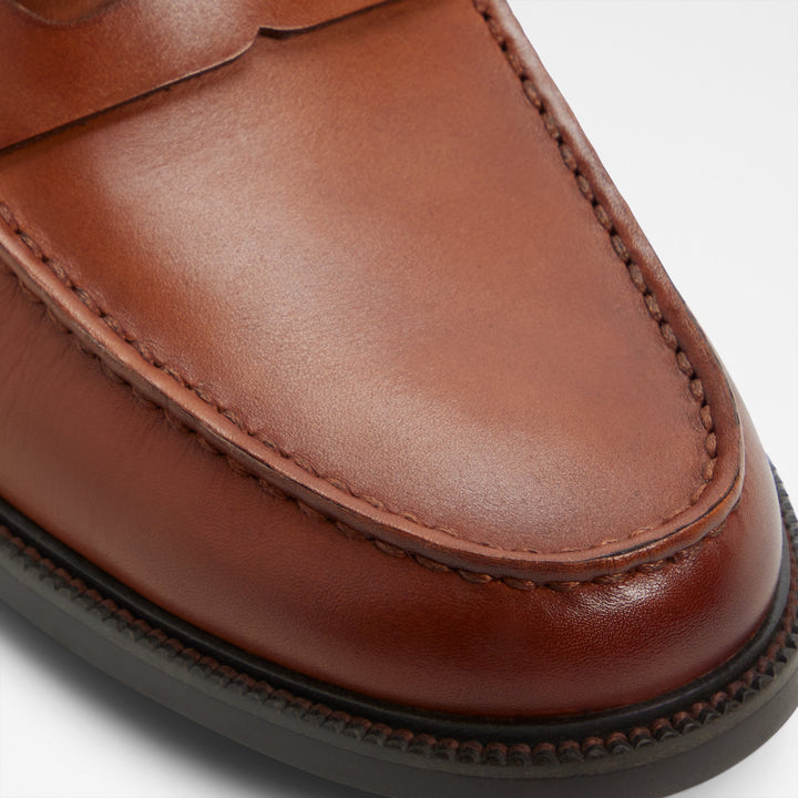 Mocassins em pele cognac - KIERAN