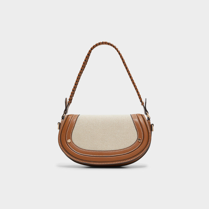 Mala de ombro em cognac - KIMYA