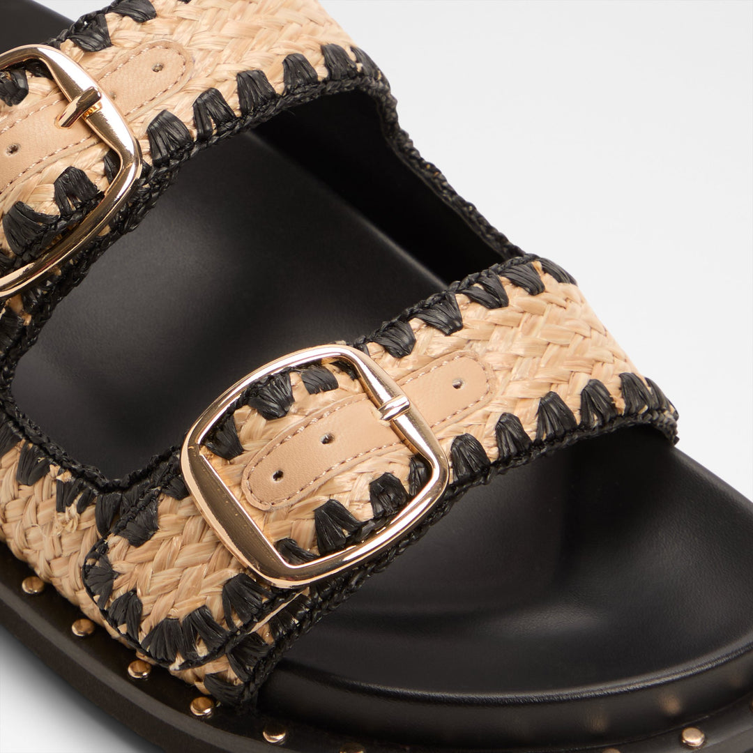 Sandálias rasas em preto - KRAVIS