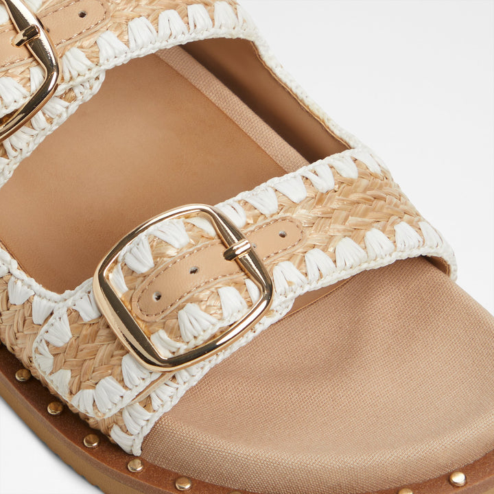 Sandálias rasas em bege - KRAVIS