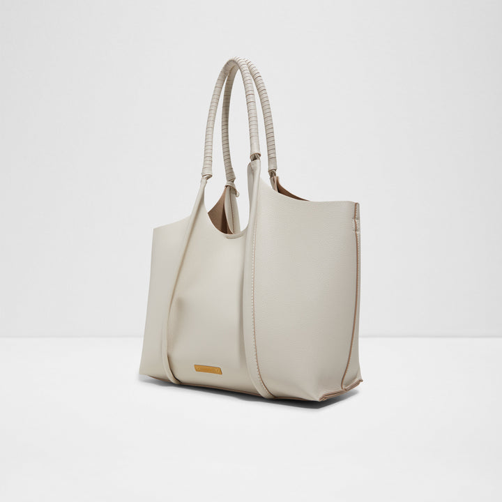 Mala de ombro em branco cru - KYLINIA