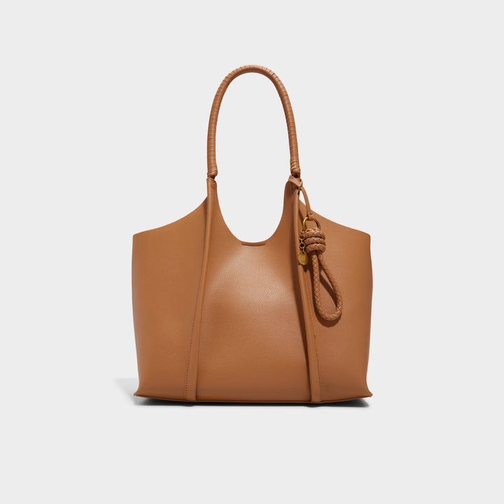 Mala de ombro em cognac - KYLINIA