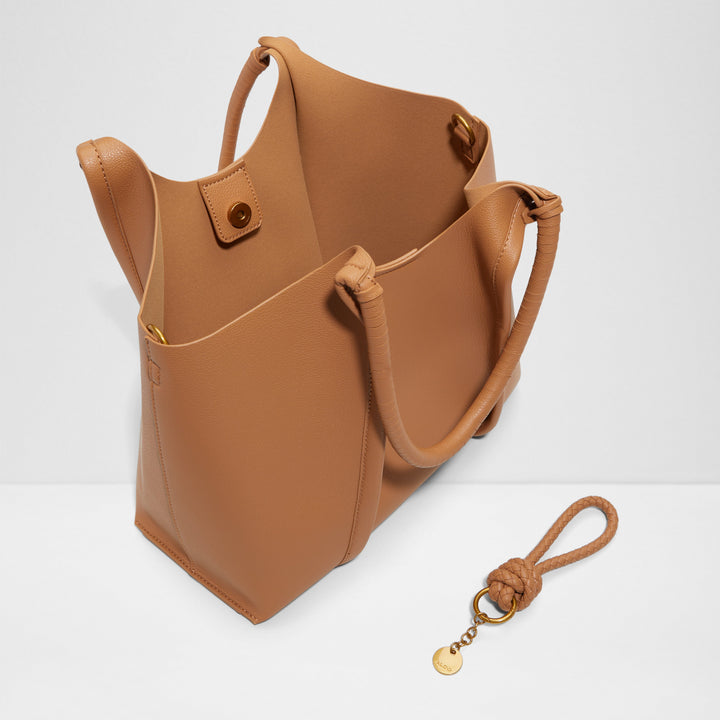 Mala de ombro em cognac - KYLINIA
