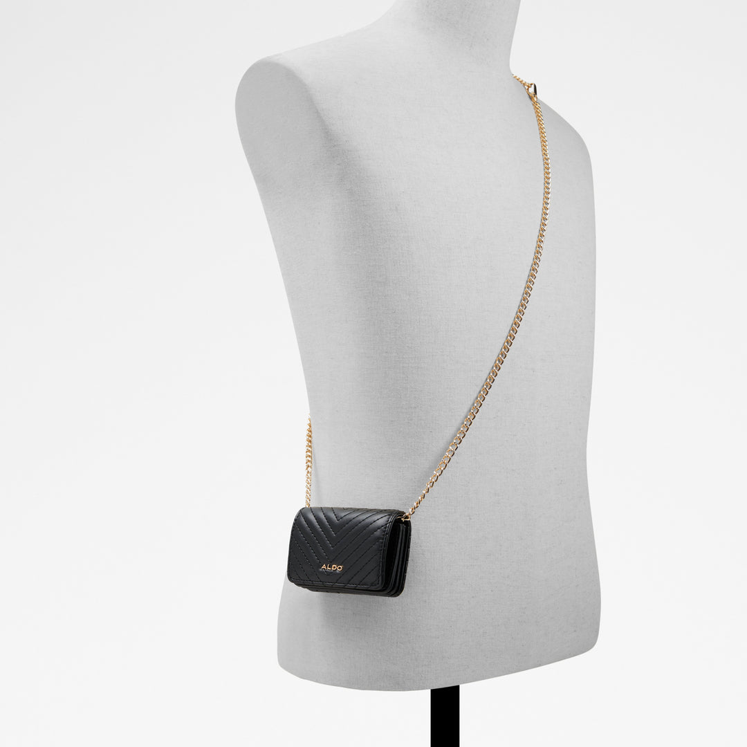 Mala de tiracolo em preto - KYMAR