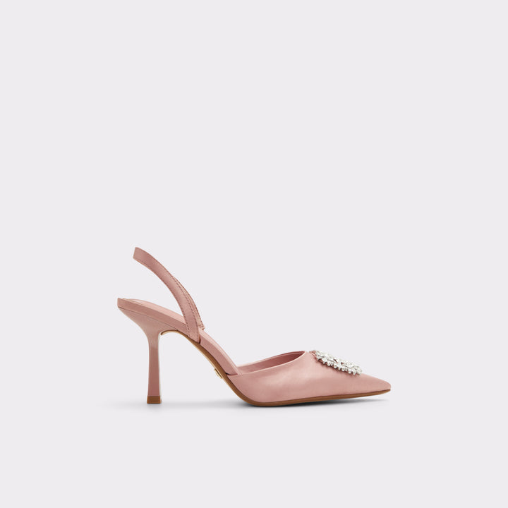 Sapatos em rosa, salto fino - LAREINE