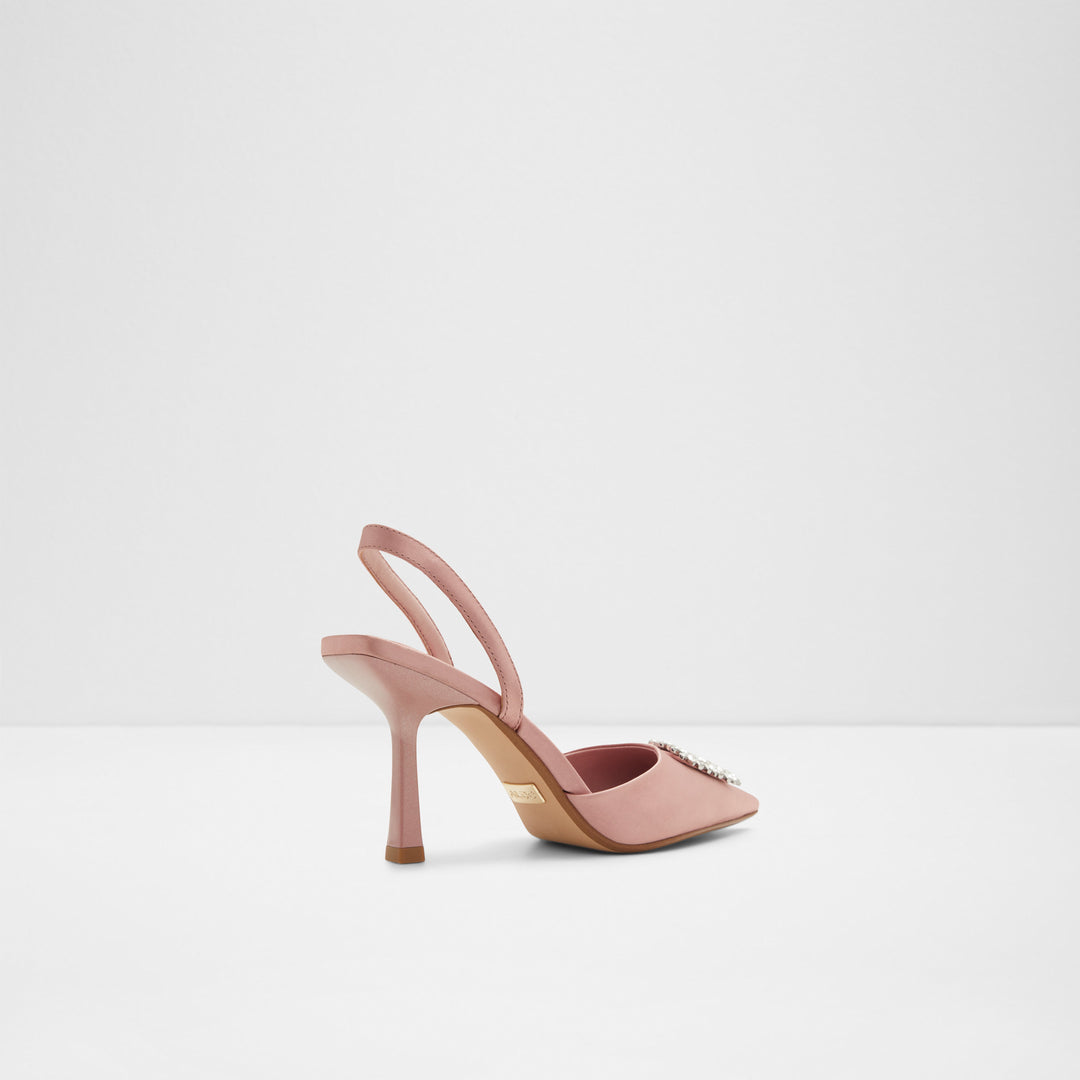 Sapatos em rosa, salto fino - LAREINE