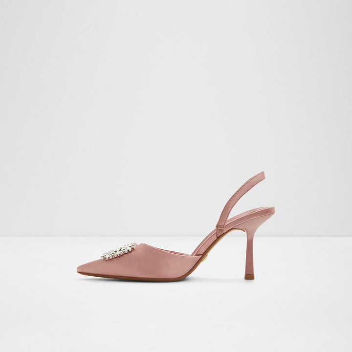 Sapatos em rosa, salto fino - LAREINE
