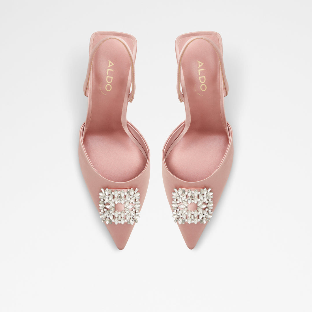 Sapatos em rosa, salto fino - LAREINE