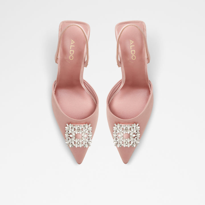 Sapatos em rosa, salto fino - LAREINE