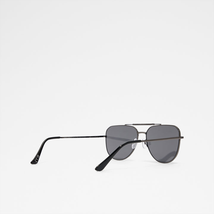 Óculos de Sol Aviador ALDO Pretos com Lentes Cinza