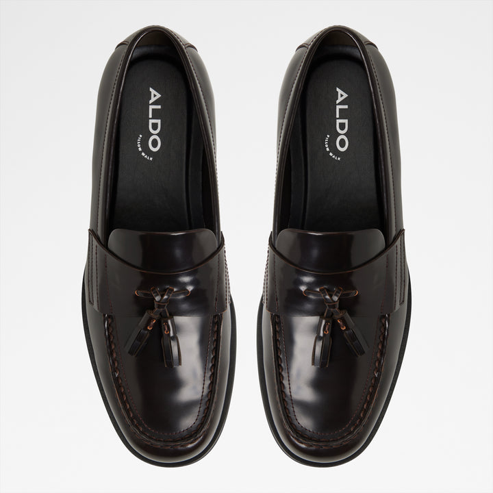 Mocassins em pele castanho - LIONEL