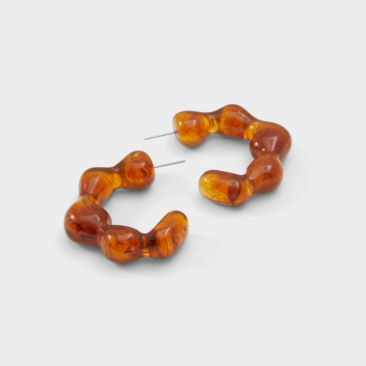 Argolas em castanho - LIRIOMYZA