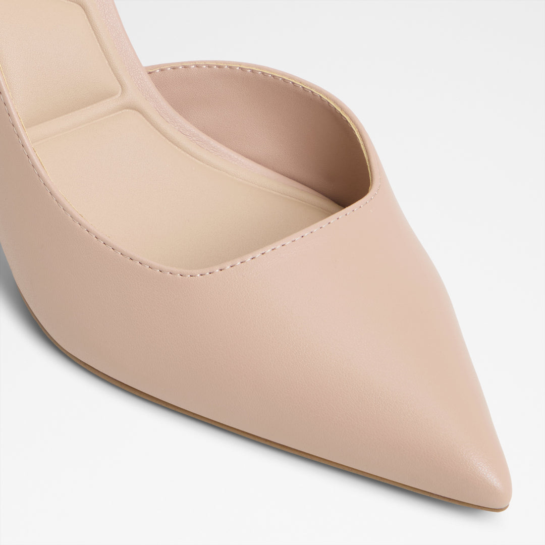 Sapatos em bege, salto em funil - LIVIANNA