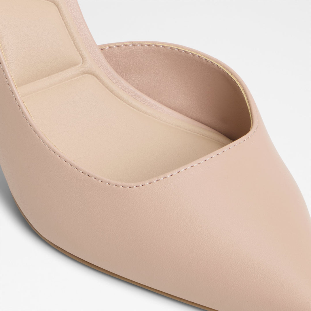 Sapatos em bege, salto em funil - LIVIANNA