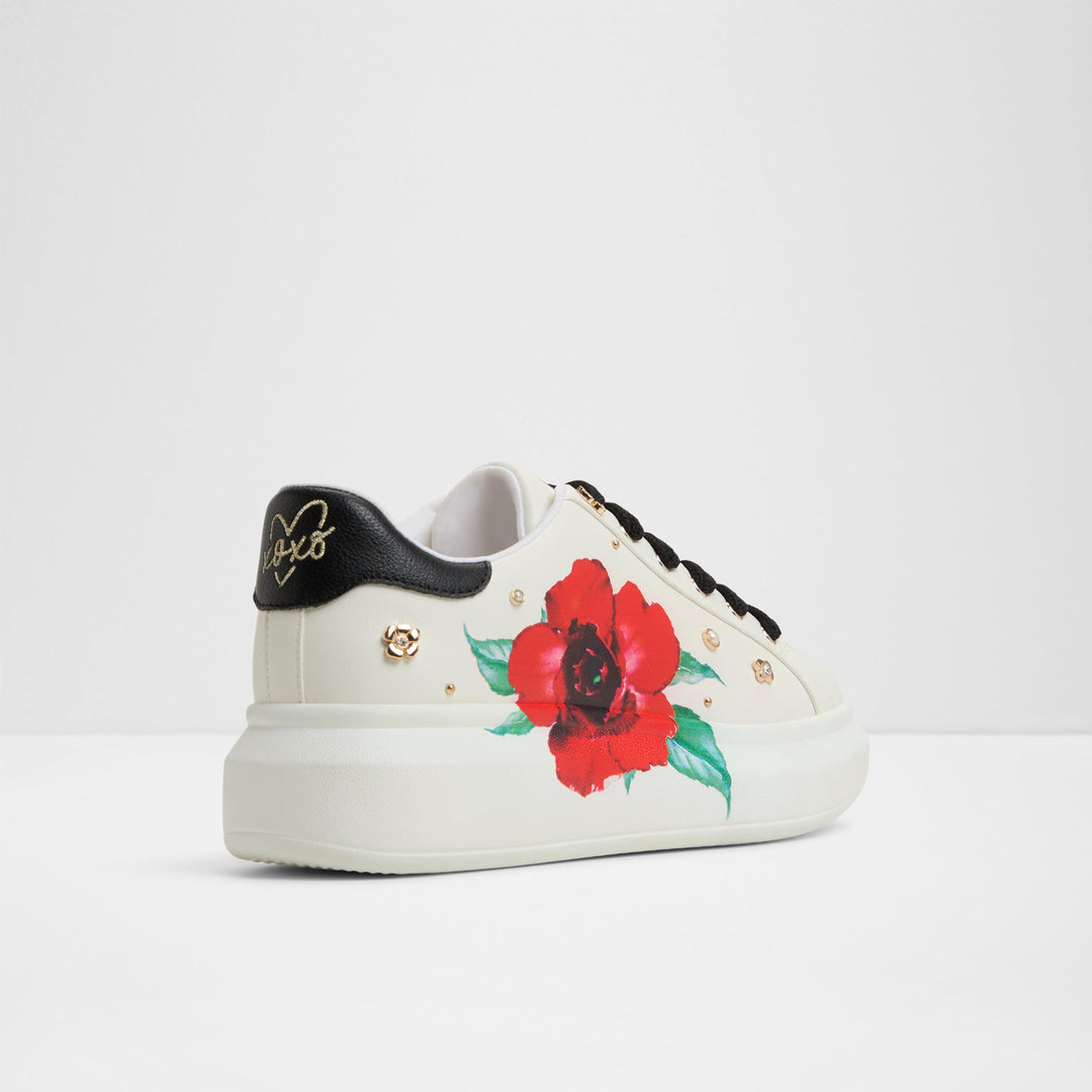 Sapatilhas rasas em branco - LOVEKISS