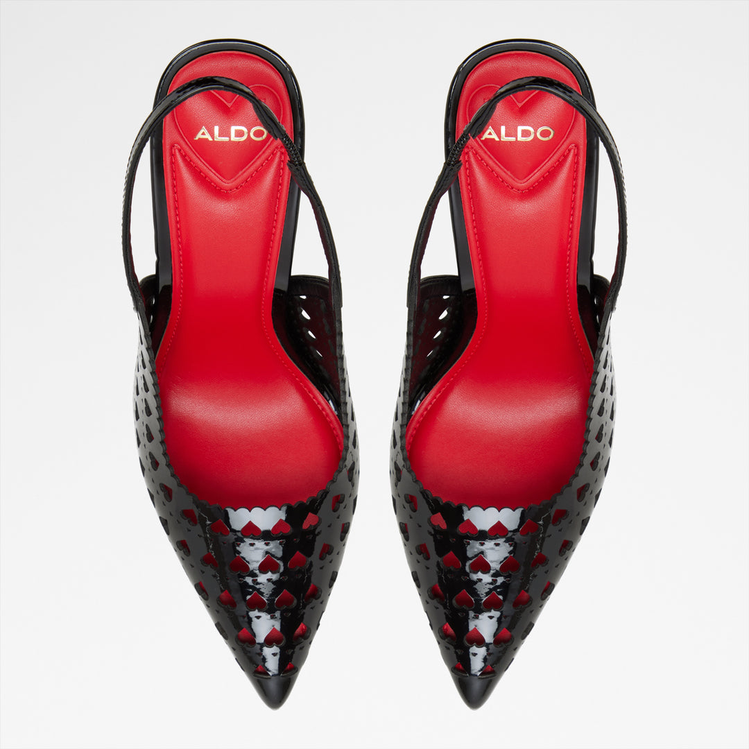 Sapatos em preto, salto fino - LOVESLING