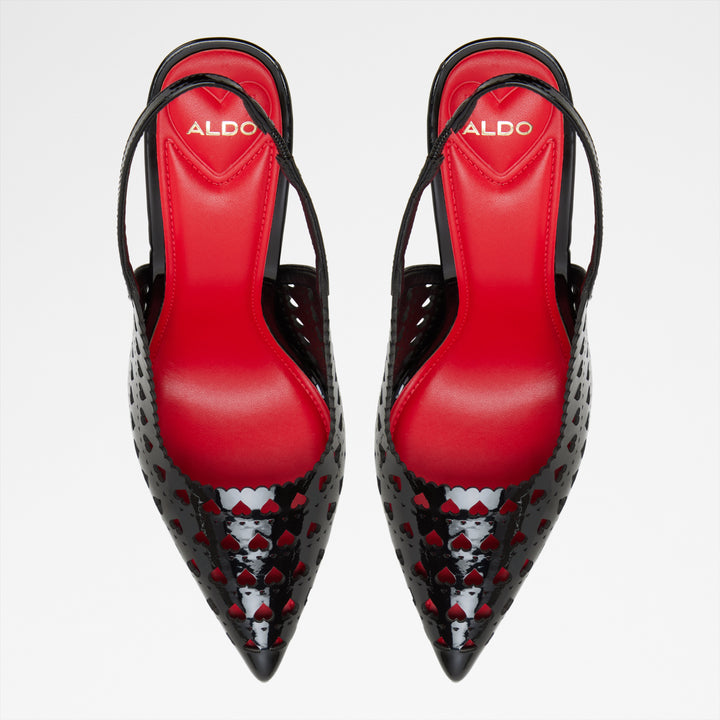 Sapatos em preto, salto fino - LOVESLING