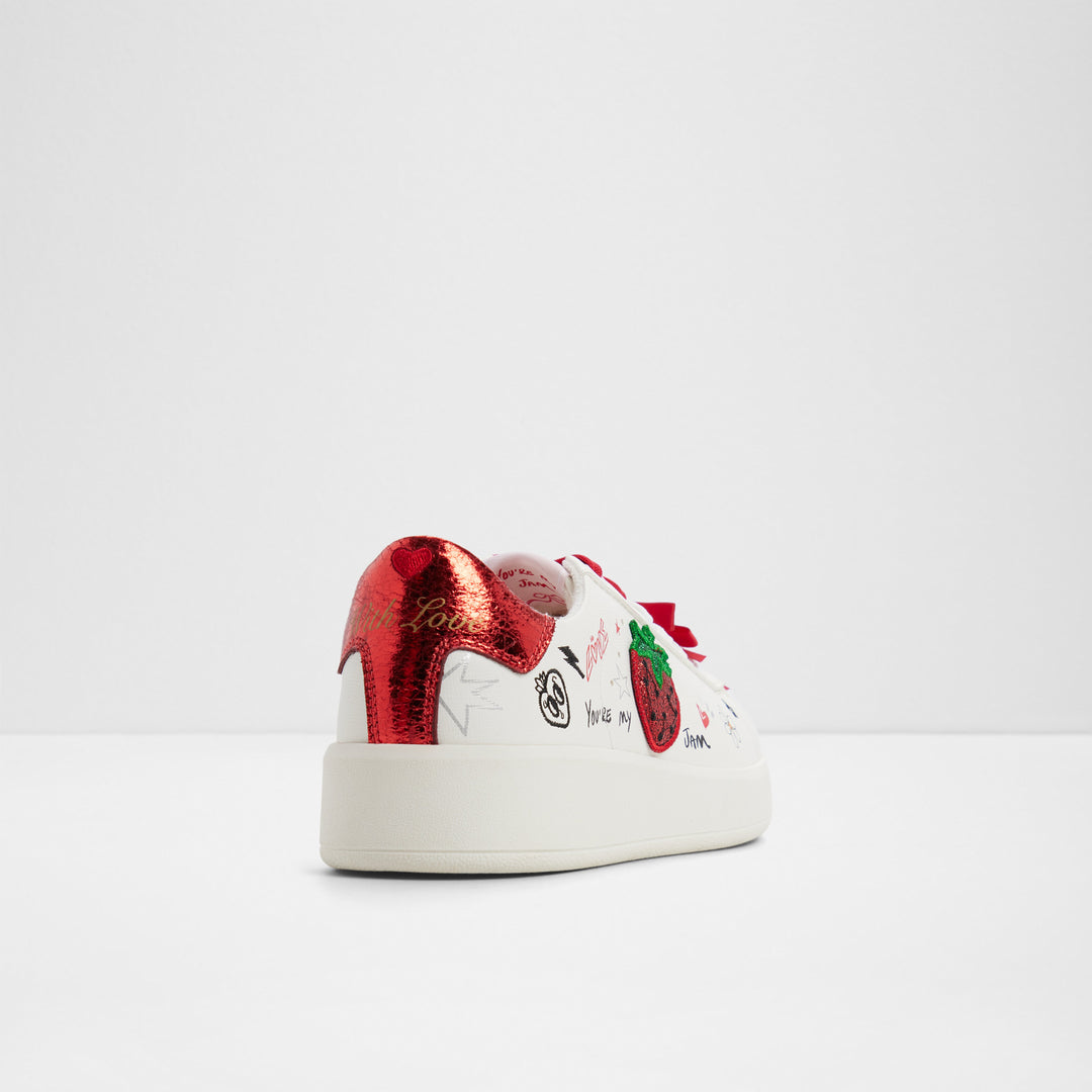 Sapatilhas rasas em branco - LOVESNEAKER