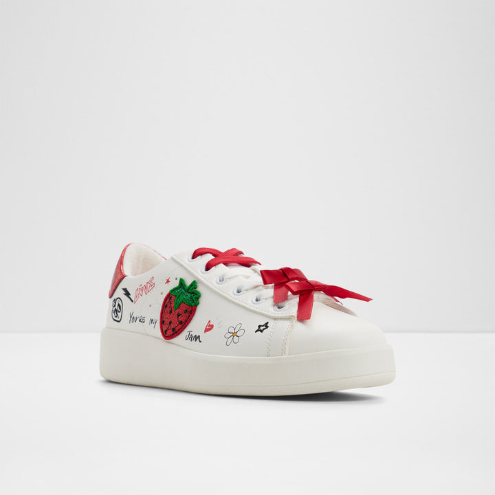 Sapatilhas rasas em branco - LOVESNEAKER