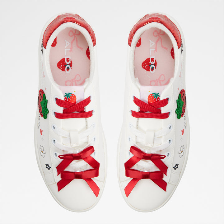 Sapatilhas rasas em branco - LOVESNEAKER