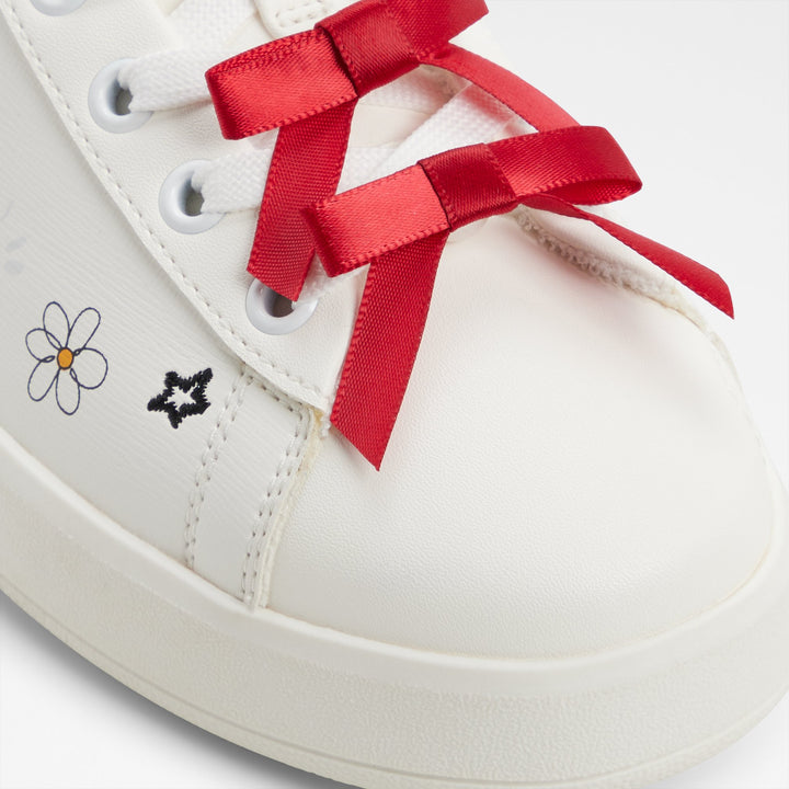 Sapatilhas rasas em branco - LOVESNEAKER