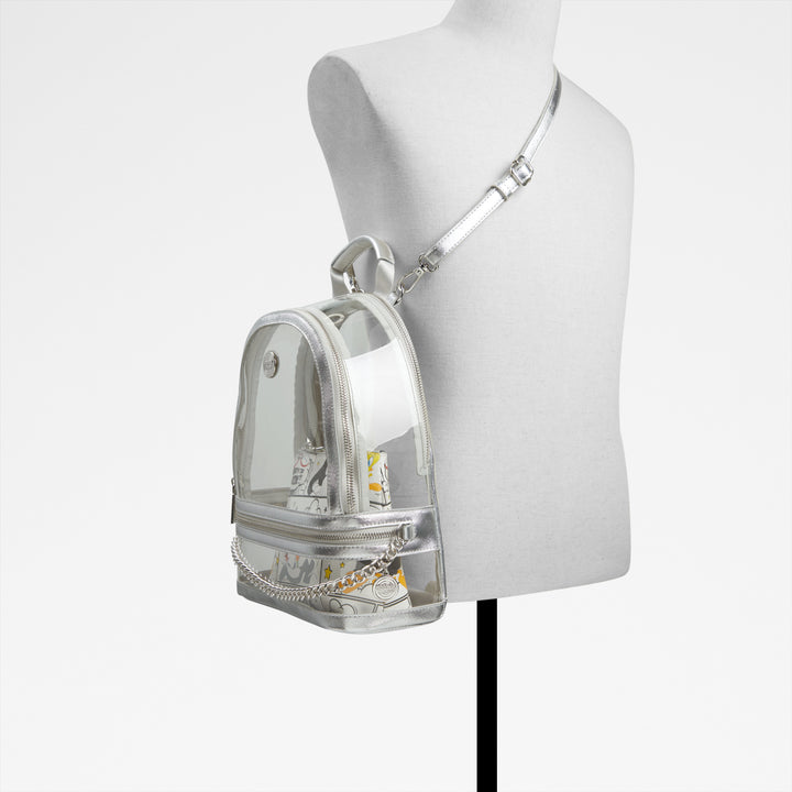 Mochila em prateado - LTBACKPACK