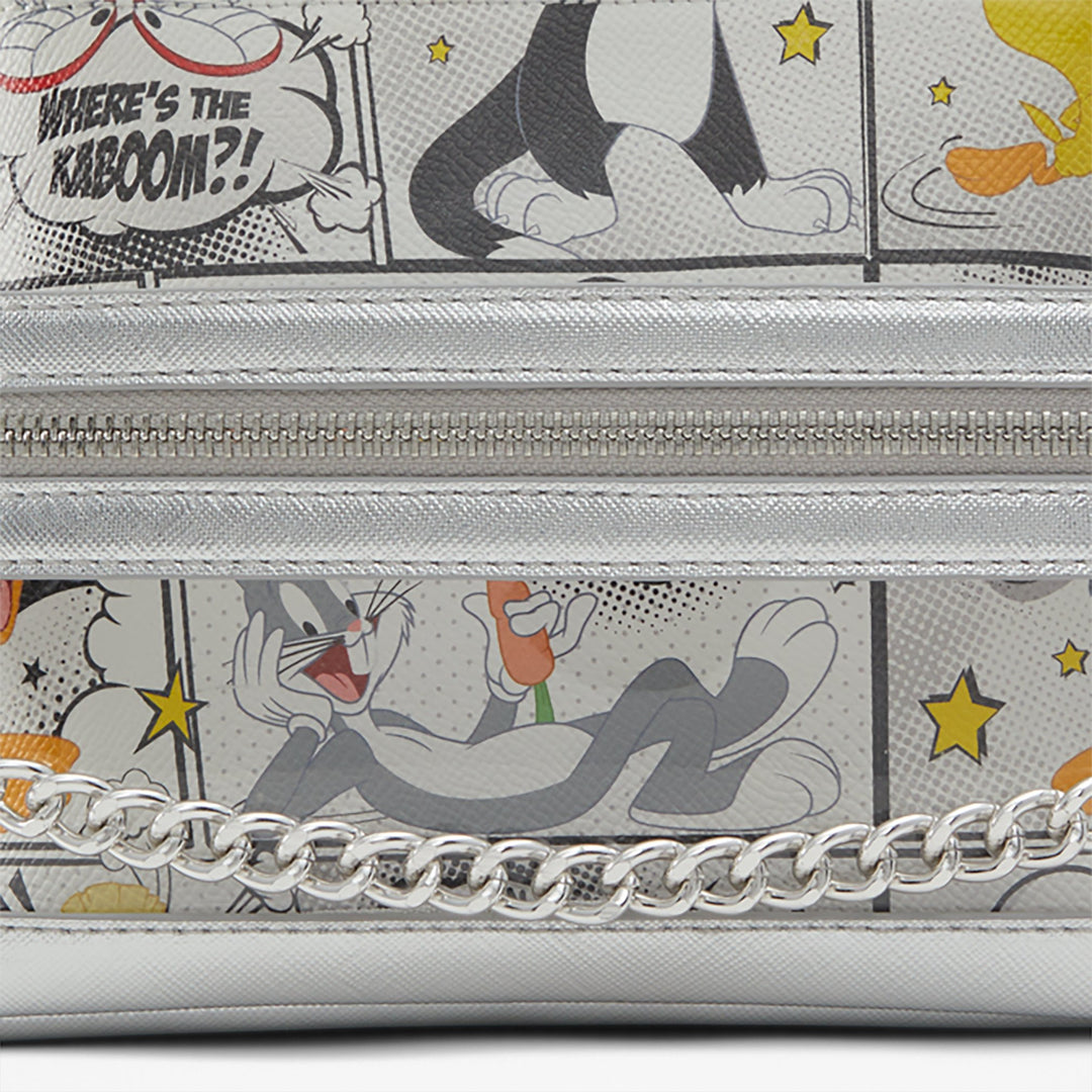 Mochila em prateado - LTBACKPACK