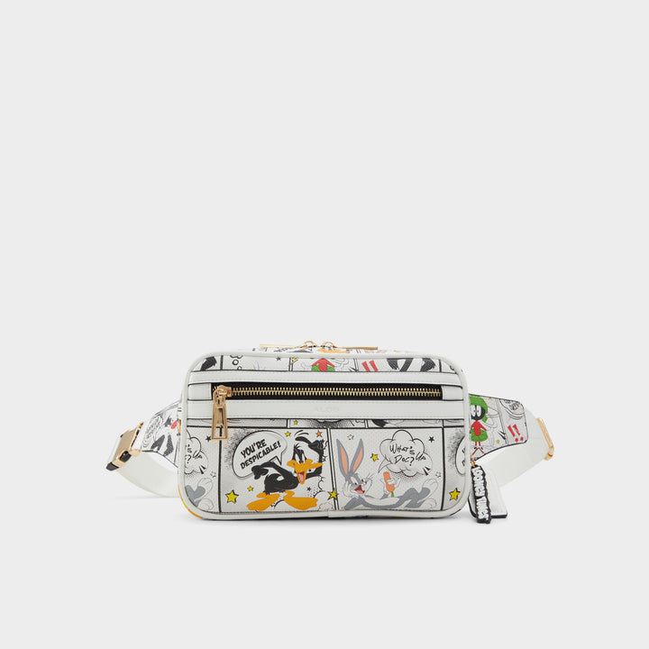 Mala de tiracolo em branco - LTFANNYPACK