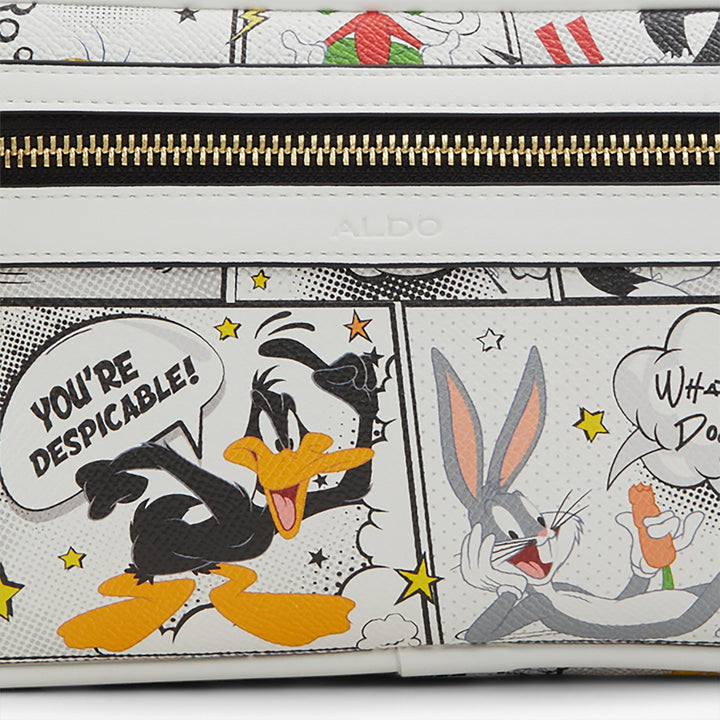 Mala de tiracolo em branco - LTFANNYPACK