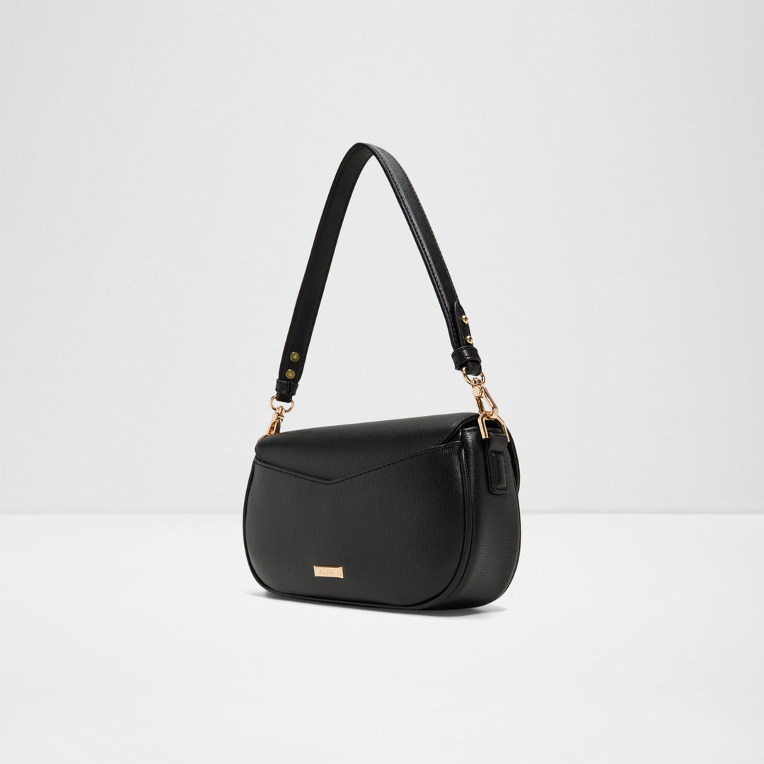 Mala de ombro em preto - LUXESHOULDER