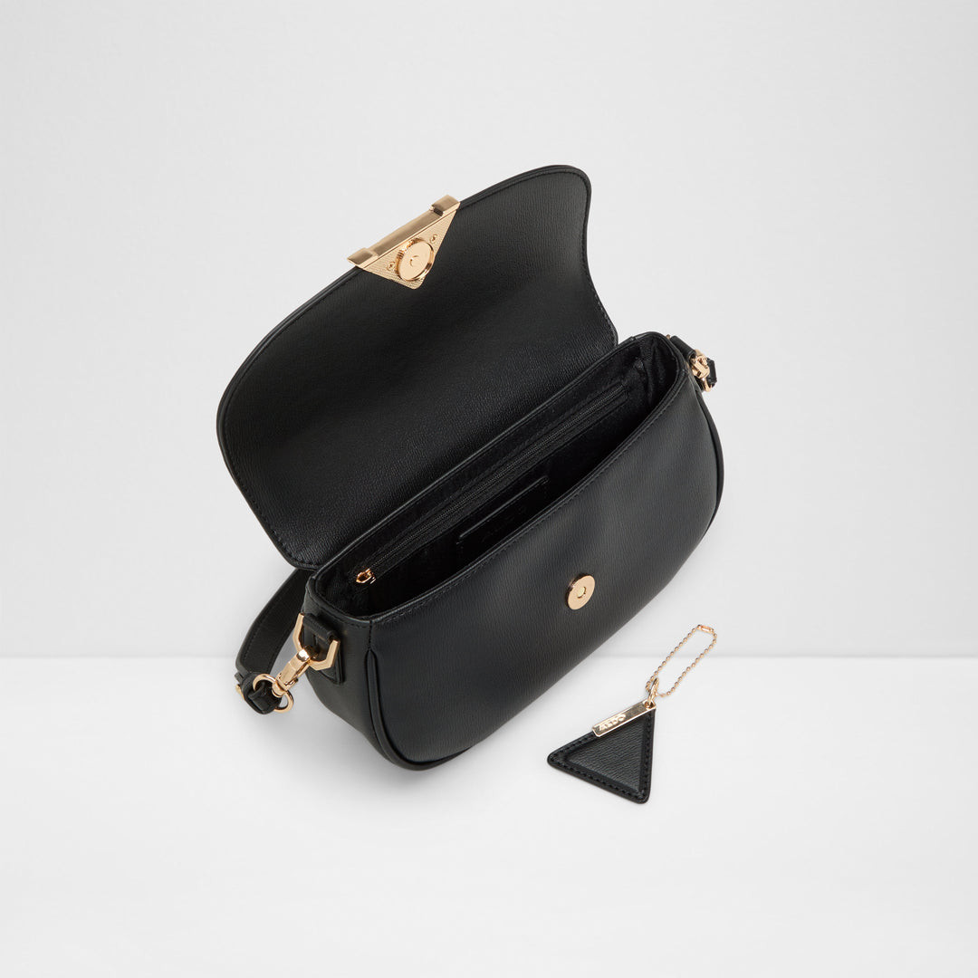 Mala de ombro em preto - LUXESHOULDER