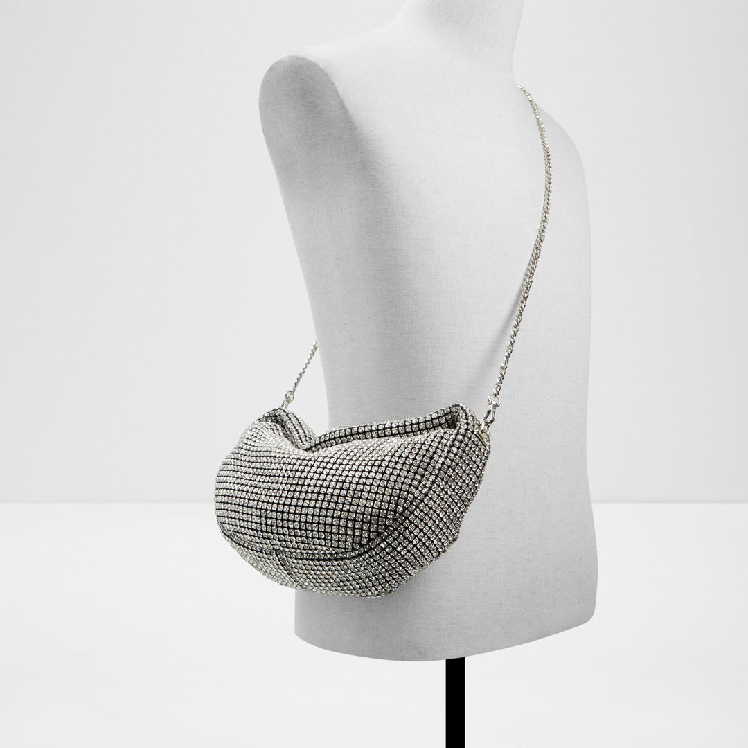 Mala de mão em prateado - LUZ